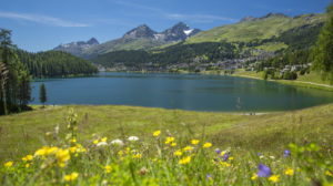 ENGADIN St. Moritz: St. Moritzersee